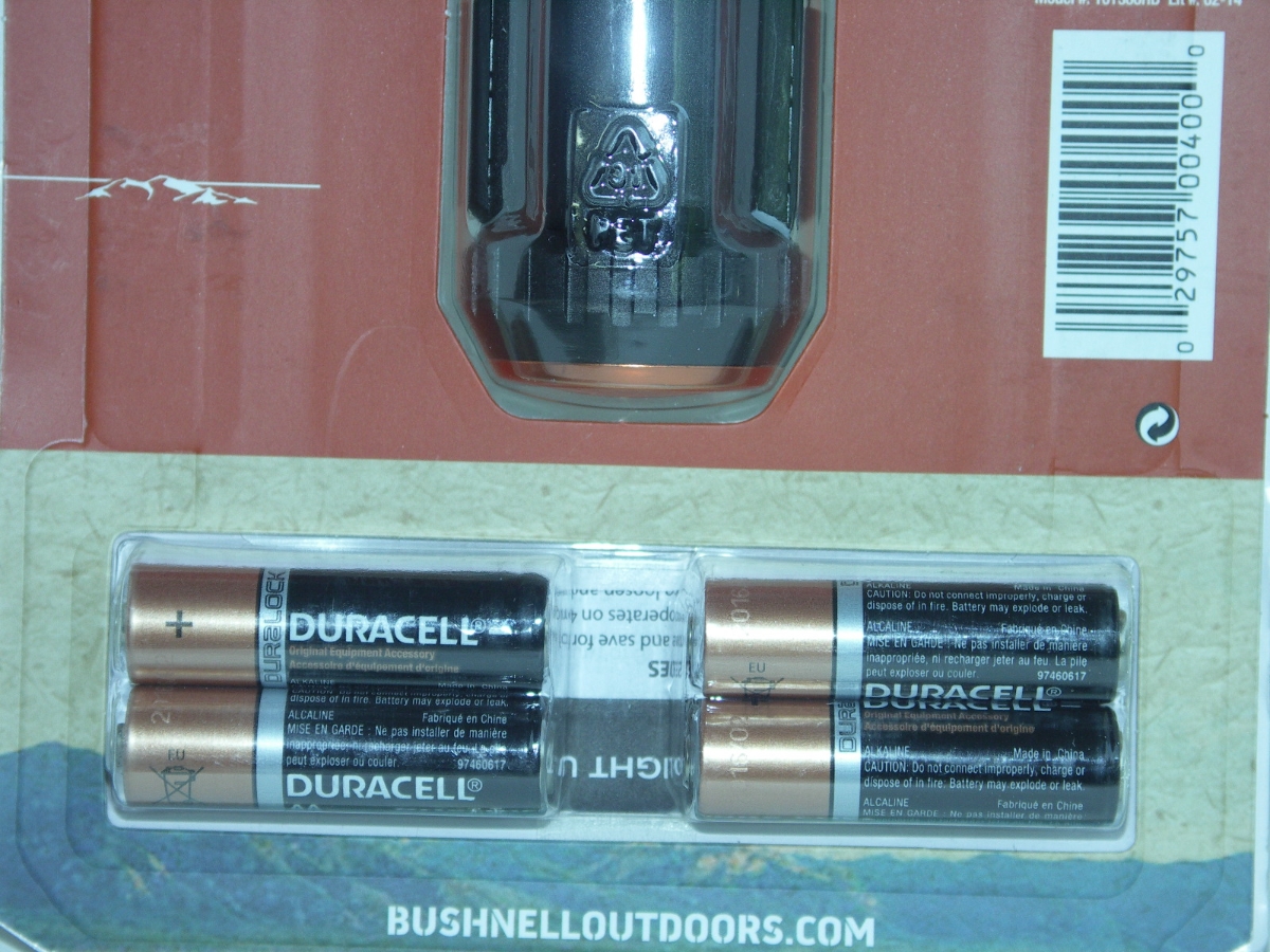 Bushnell T300l Ad Rubicon 4aa Square Beam Flashlight Features Quality ...