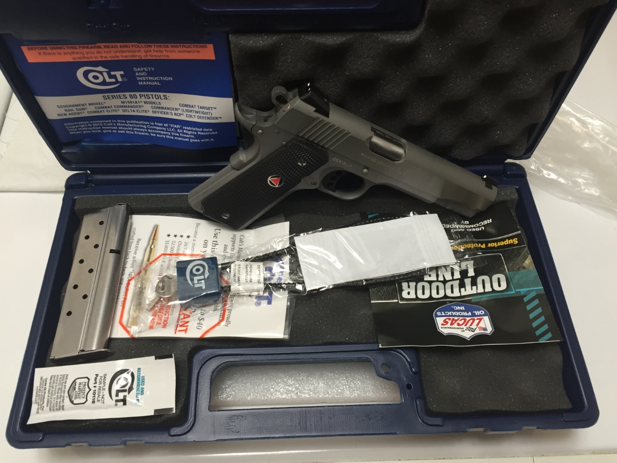 Brand new in box Colt Delta Elite MKIV Stainless Steel, 5 in. barrel ...