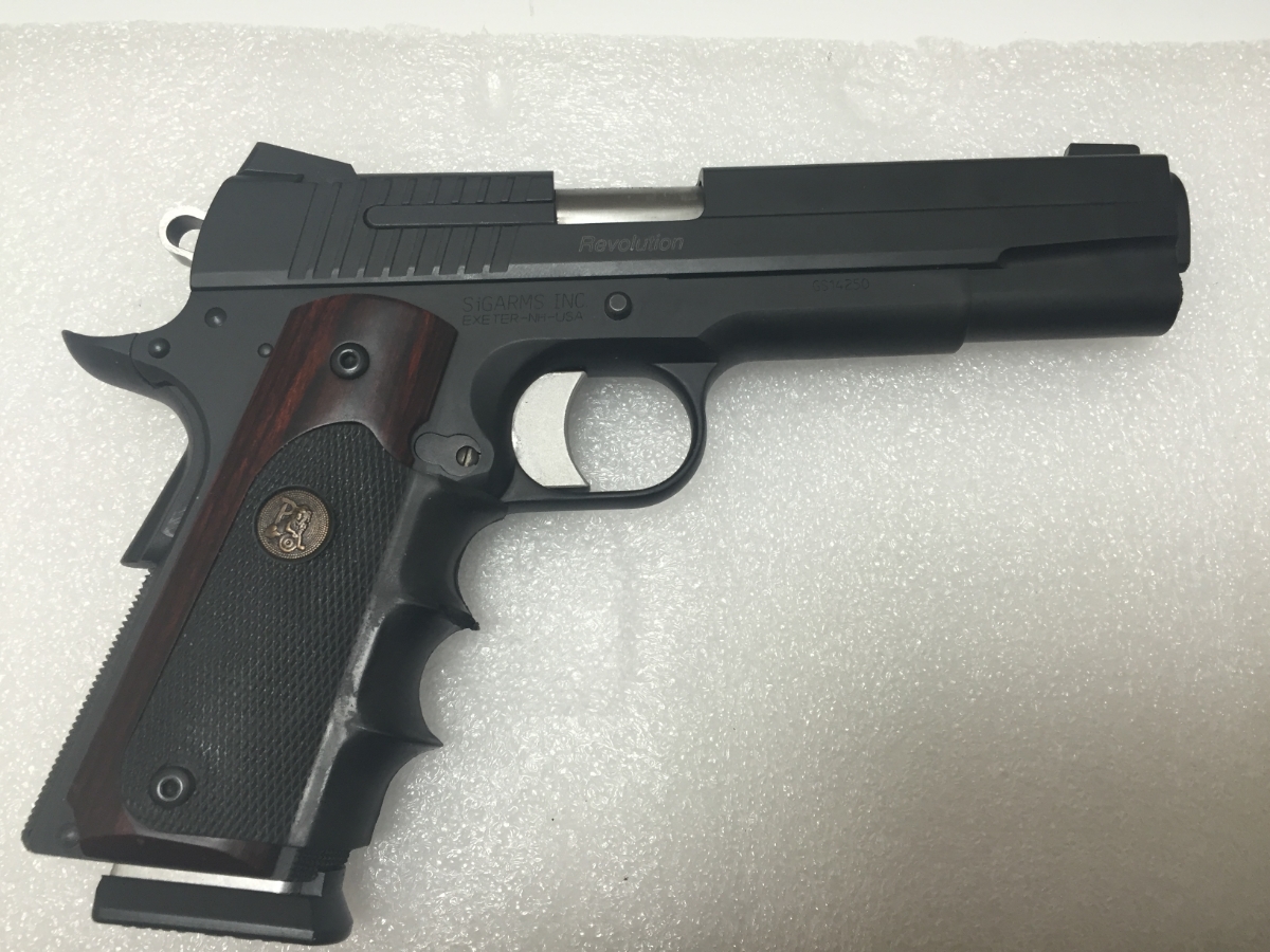 Sig Sauer Used .45 Acp Gsr Revolution 1911 Full Size, Stainless Steel ...