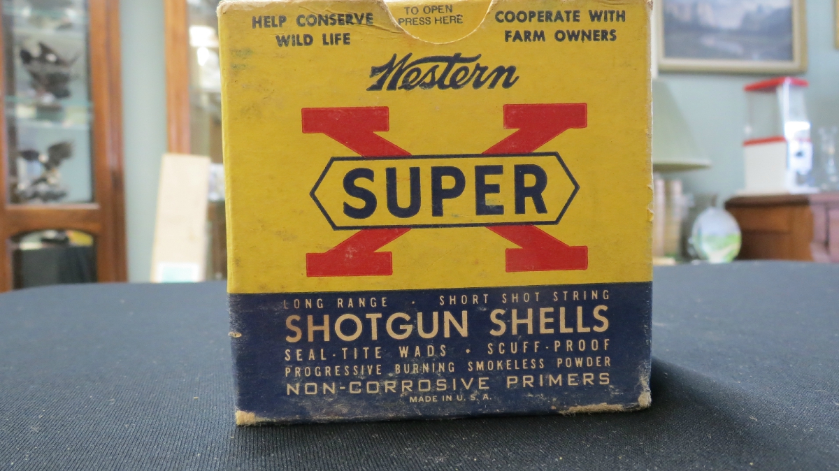 Vintage Western Super X 16ga Paper Shotgun Shells 16 Ga For Sale at ...