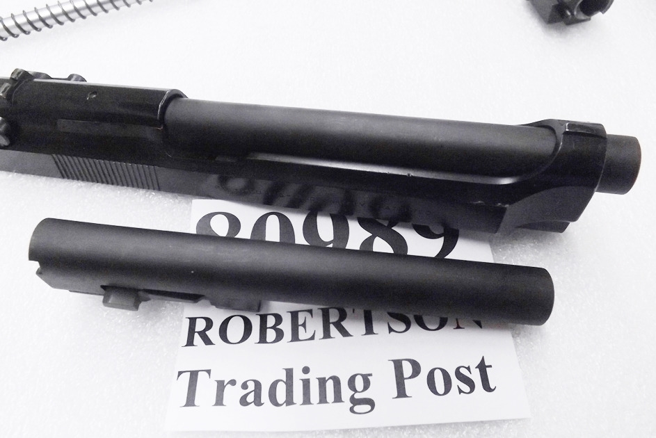 Beretta 92s 92sb 92fs M9 Factory Barrel & Locking Block Assembly Chrome