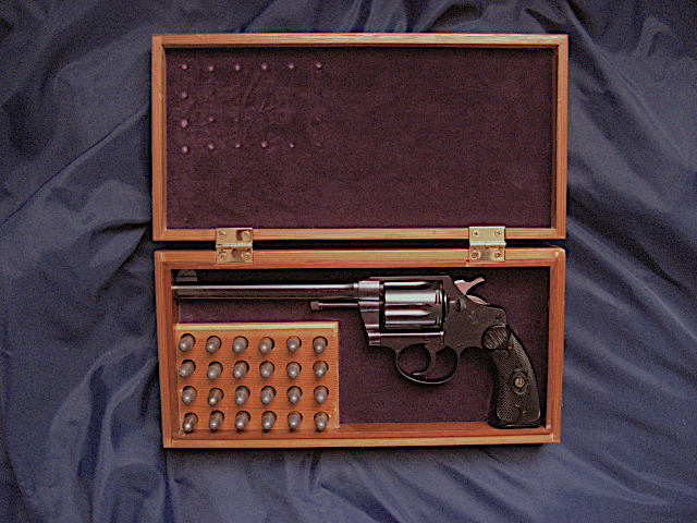 Colt Police Positive, Excellent Cond. Caliber with US Army 3rd Infantry Div. Marked Wooden Box. .38 Special - Picture 2