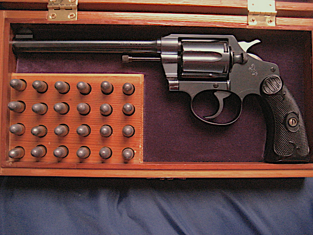 Colt Police Positive, Excellent Cond. Caliber with US Army 3rd Infantry Div. Marked Wooden Box. .38 Special - Picture 3