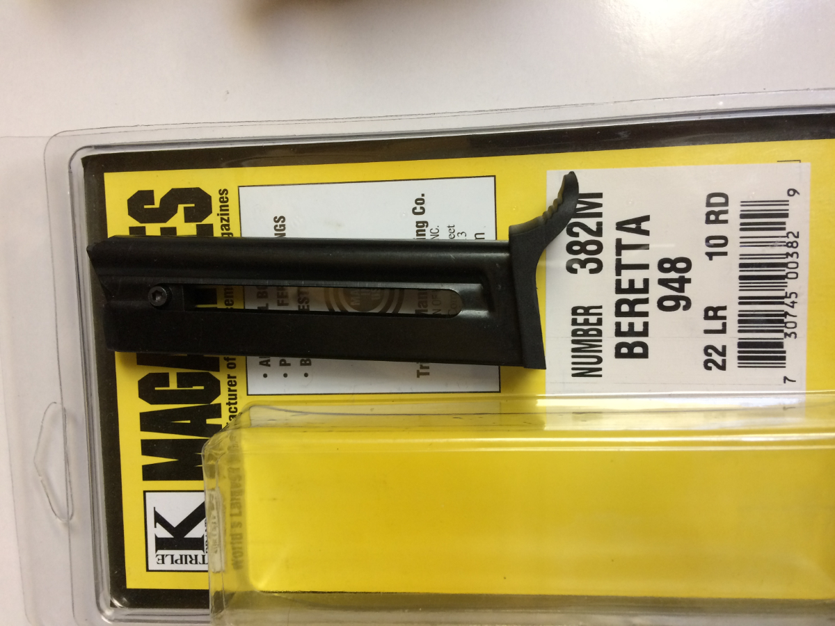 Beretta 948 22 Lr 10 Rd Blued Replacement Magazine .22 Lr For Sale at ...