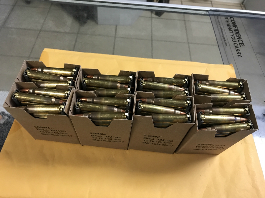 How much ammo does the military have? Page 3