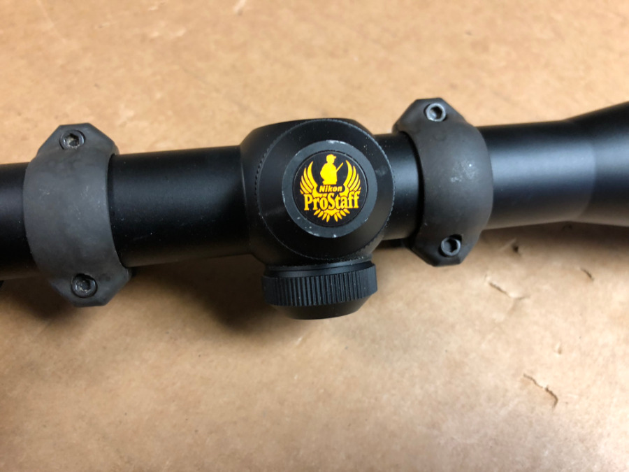 Nikon Prostaff 39x40 Rifle Scope With Rings For Sale at