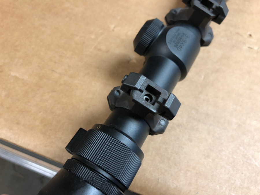 Nikon Prostaff 39x40 Rifle Scope With Rings For Sale at