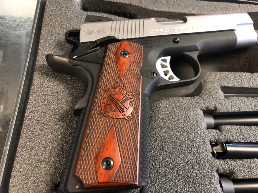 SPRINGFIELD ARMORY - 1911 EMP4 Single 4IN 3 MAGS 10+1 SS NICE!!! - Picture 2