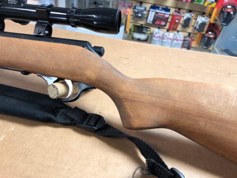 Marlin Glenfield Model 25 Bolt Action Rifle With Scope/Parts .22 Lr For