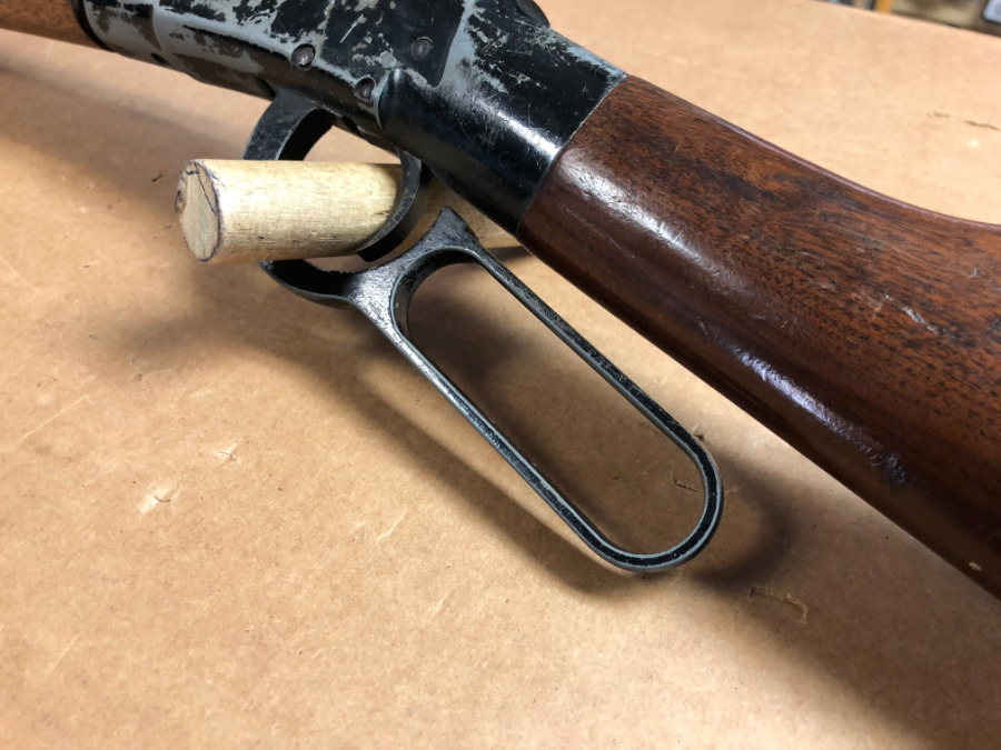 ITHACA GUN CO - MODEL M-49 LEVER MARTINI ACTION RIFLE - Picture 6