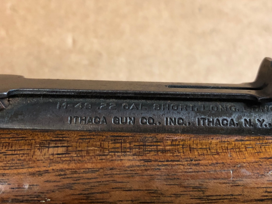 ITHACA GUN CO - MODEL M-49 LEVER MARTINI ACTION RIFLE - Picture 10