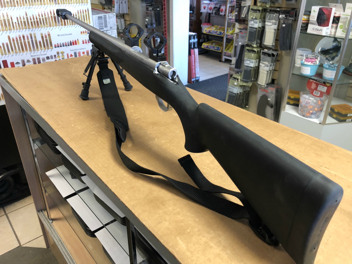 HOWA 1500 HOGUE STOCK STAINLESS TIMNEY TRIGGER BI POD SCOPE RINGS