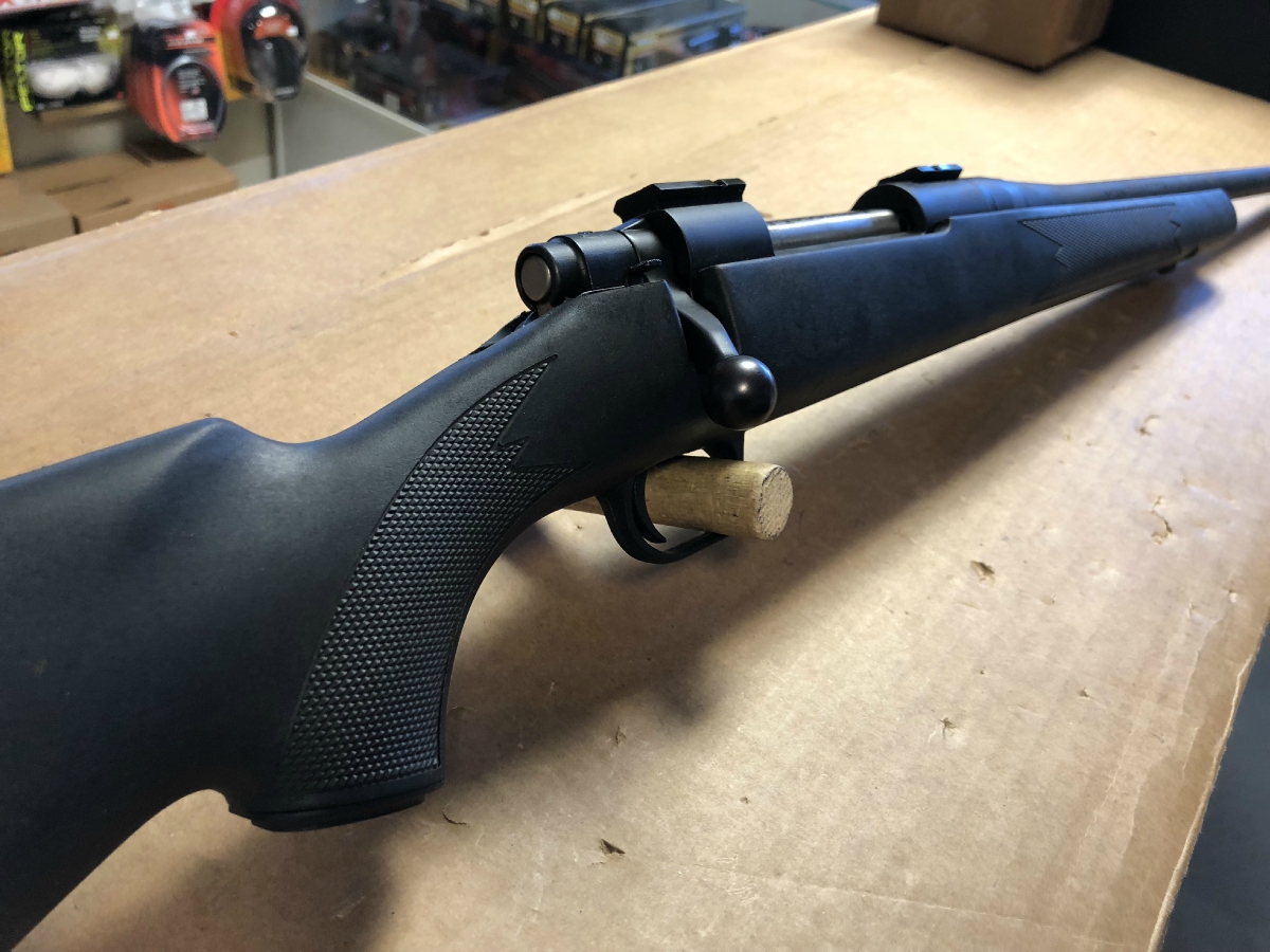 MOSSBERG MODEL 100 ATR BOLT ACTION RIFLE BLACK SYNTHETIC STOCK SCOPE ...