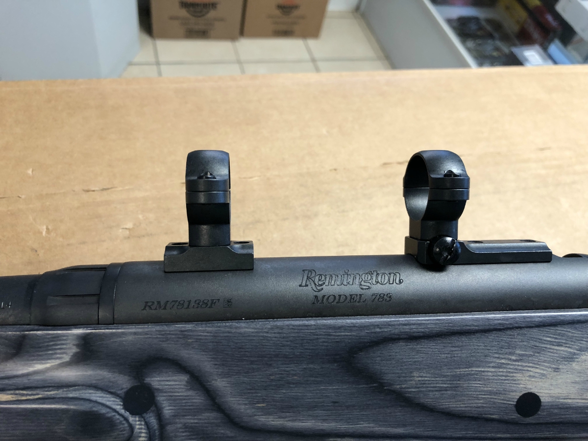 Remington Model 783 Bolt Action Rifle Custom Thumb Hole Stock Leupold ...