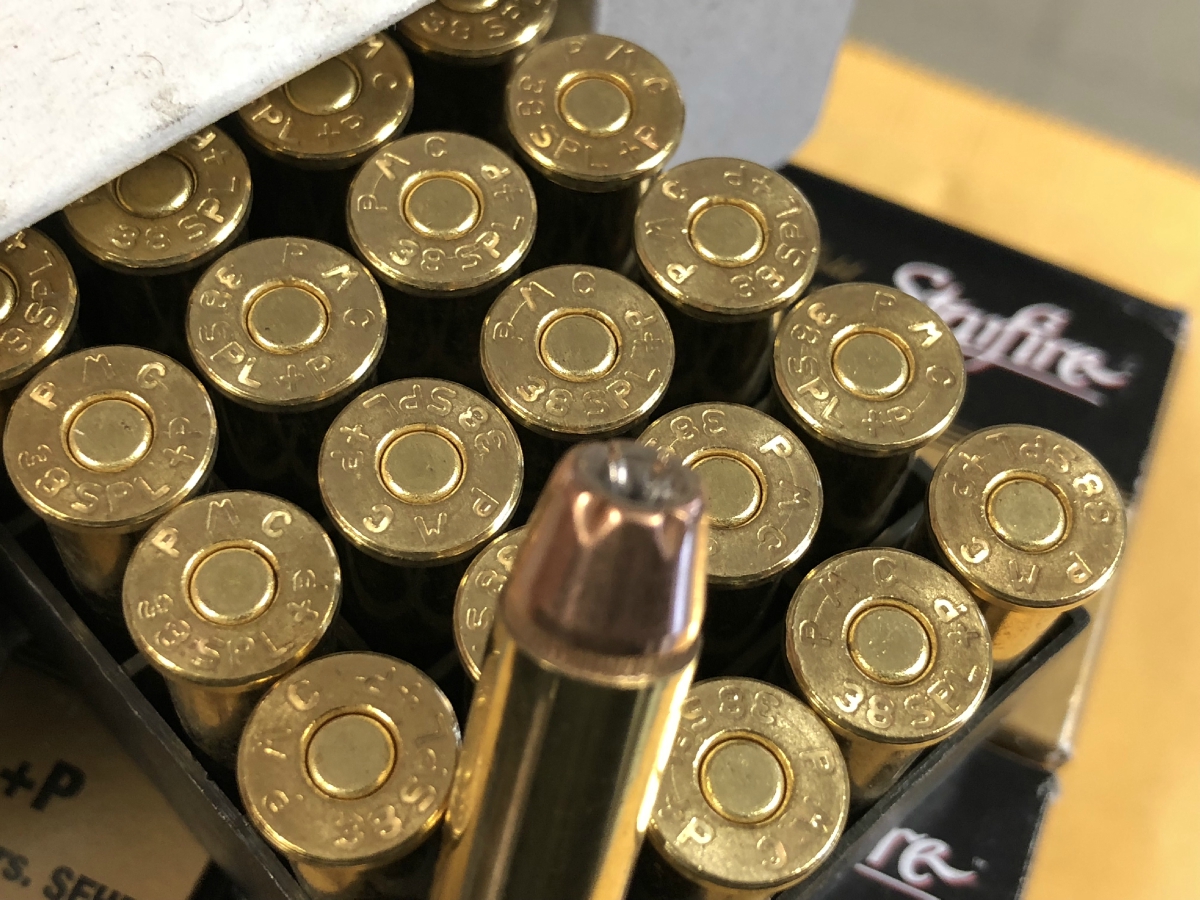 100 Rounds Pmc Gold Starfire Ammunition .38 Spl (+P) 125 Gr Sfhp 950