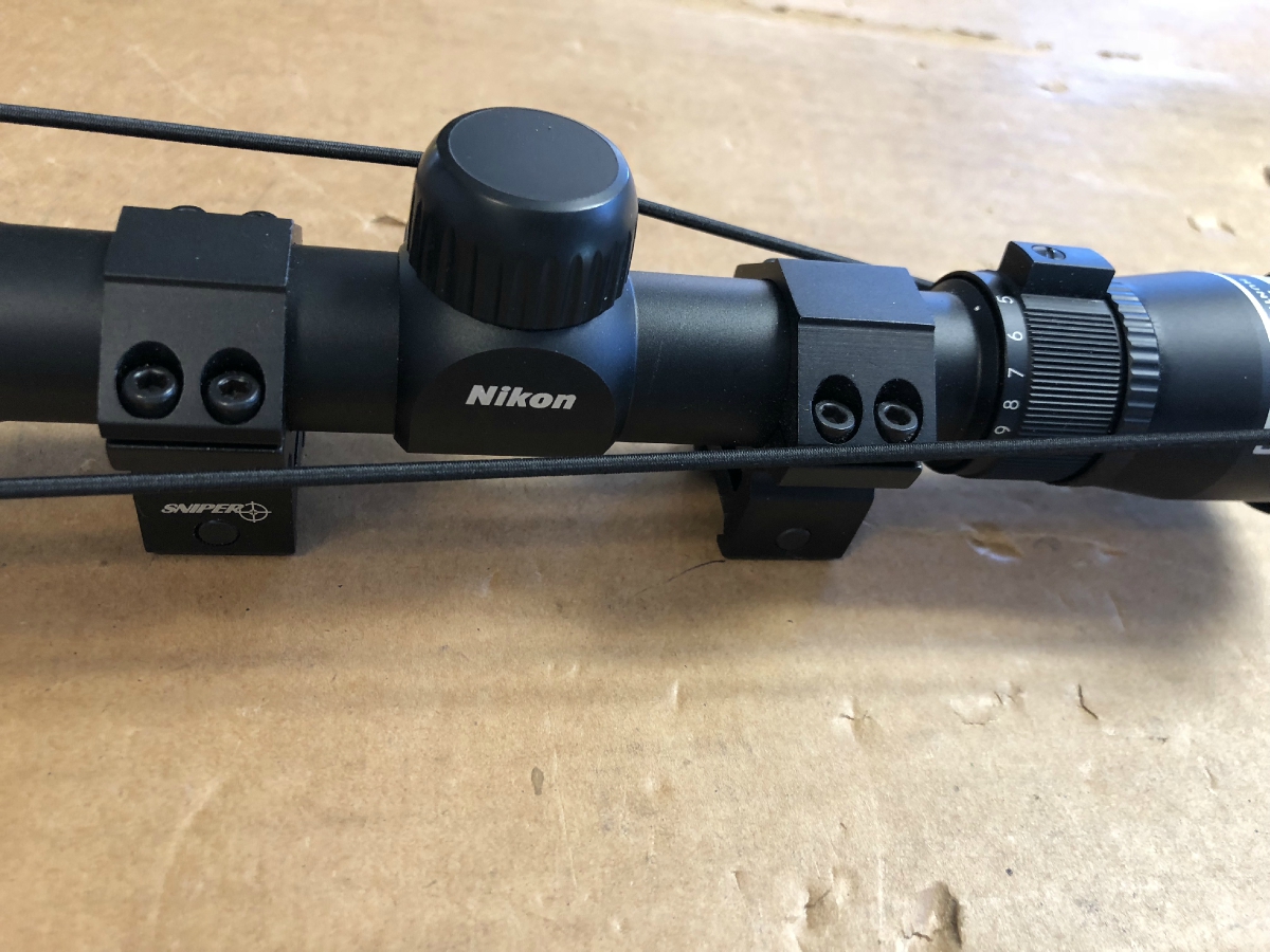 Nikon Buckmaster 39x40 Rifle Scope With Rings Excellent For Sale at