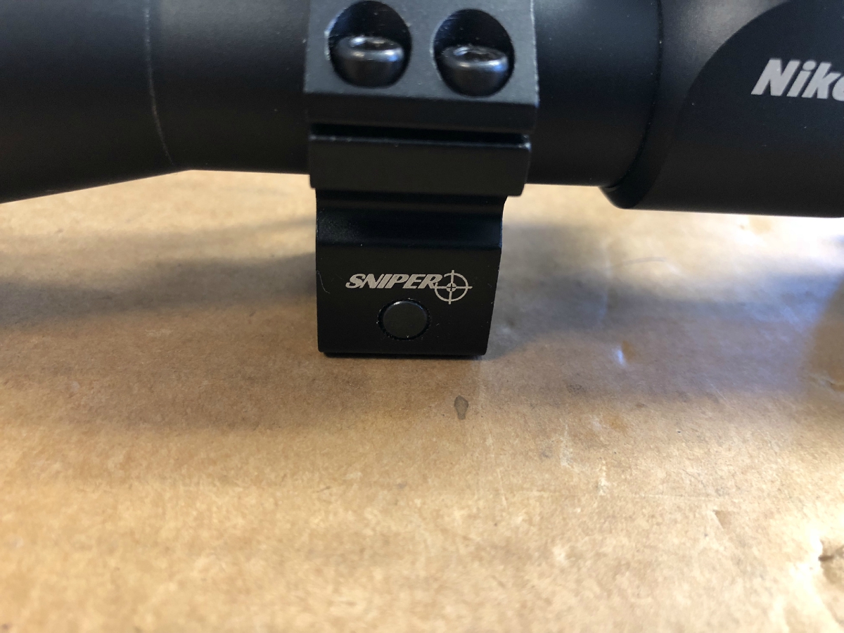 Nikon Buckmaster 39x40 Rifle Scope With Rings Excellent For Sale at