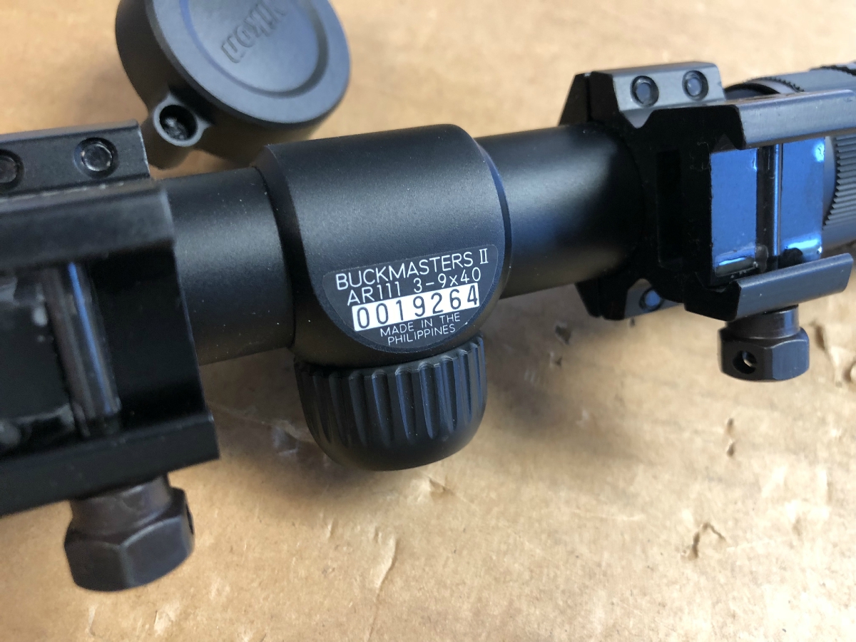 Nikon Buckmaster 39x40 Rifle Scope With Rings Excellent For Sale at