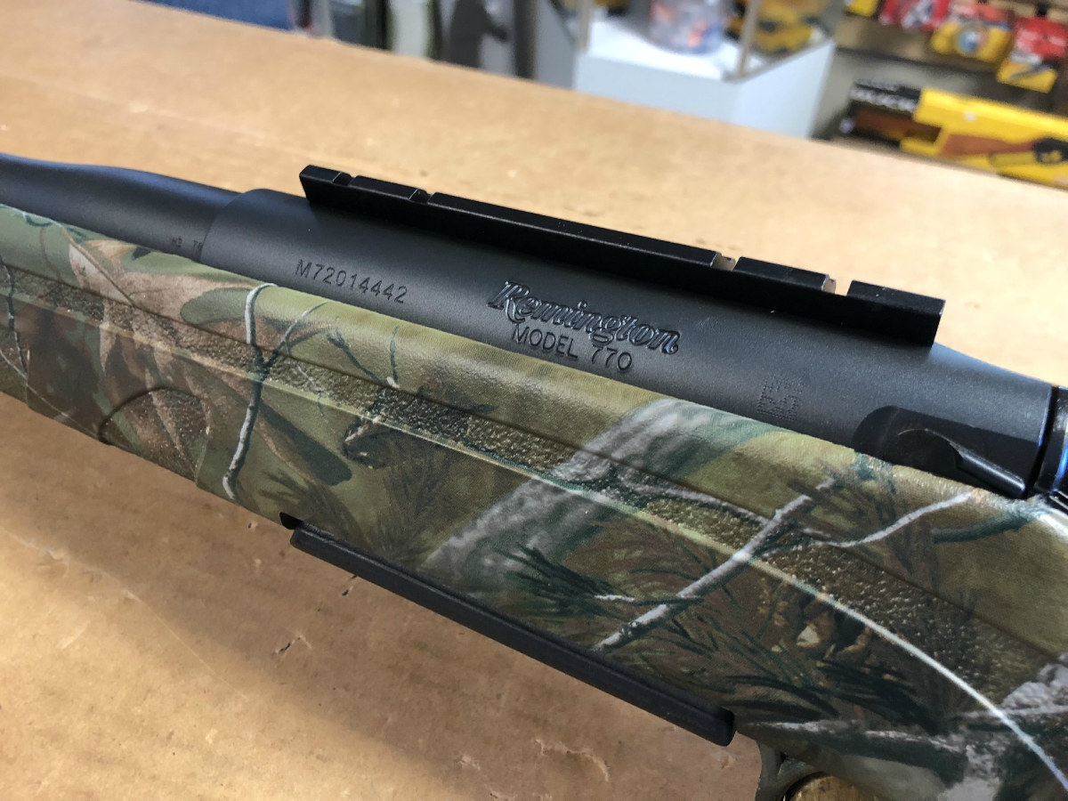 Remington Model 770 Bolt Action Rifle Whitetail Pro 22 Inch Barrel Camo Stock Excellent 308 Win