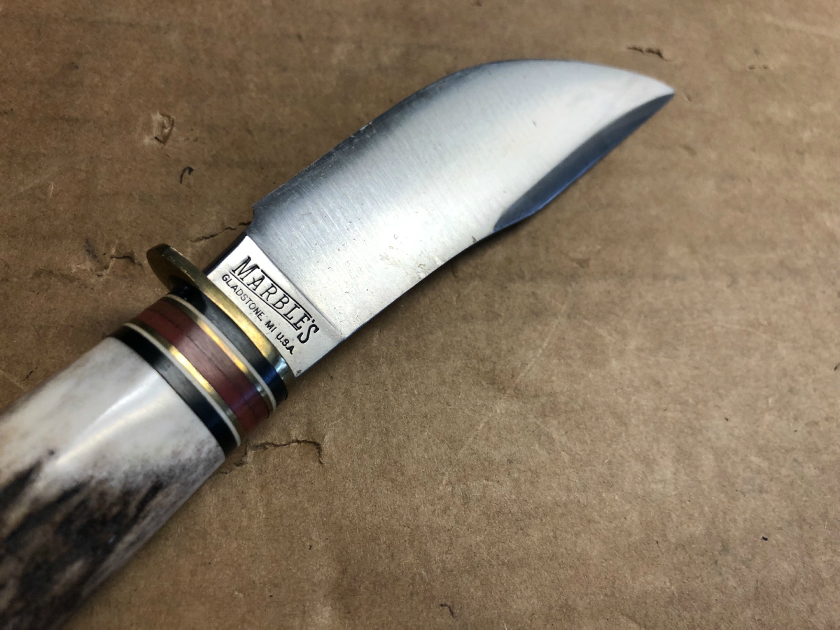Marbles Gladstone Michigan Fixed Blade Hunting Knife Excellent For Sale