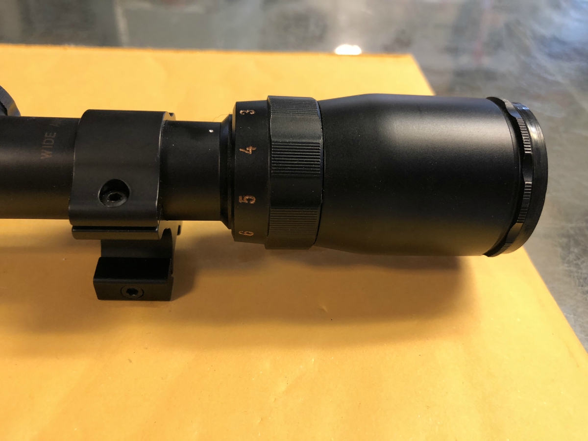 Bushnell Banner Wide Angle Rifle Scope With Rings Excellent For Sale at