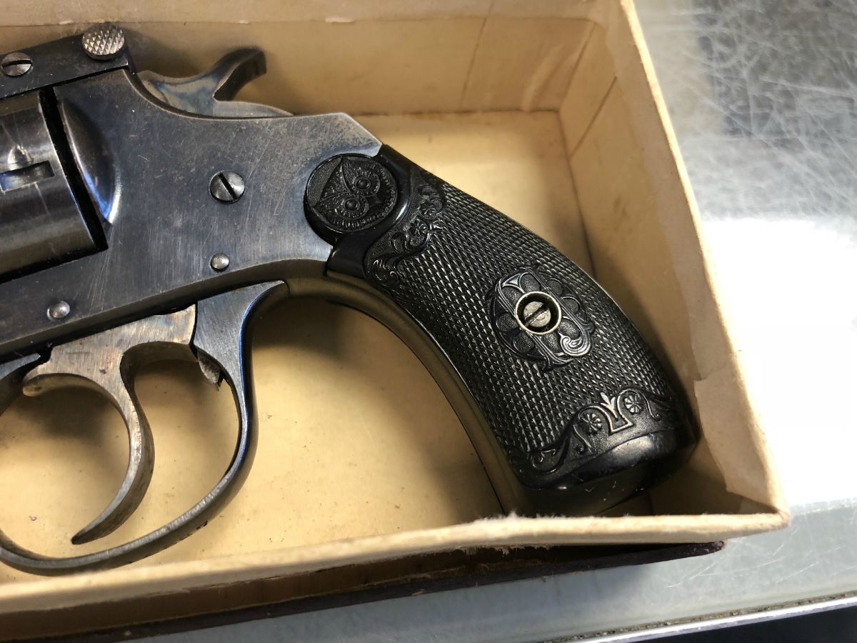 Iver Johnson & Cycle Works Da 32 S&W Revolver Safety Automatic Top Break Double Action 3 Inch C