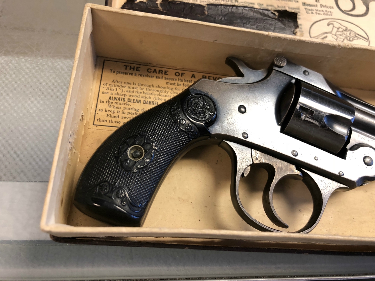 Iver Johnson & Cycle Works Da 32 S&W Revolver Safety Automatic Top Break Double Action 3 Inch C