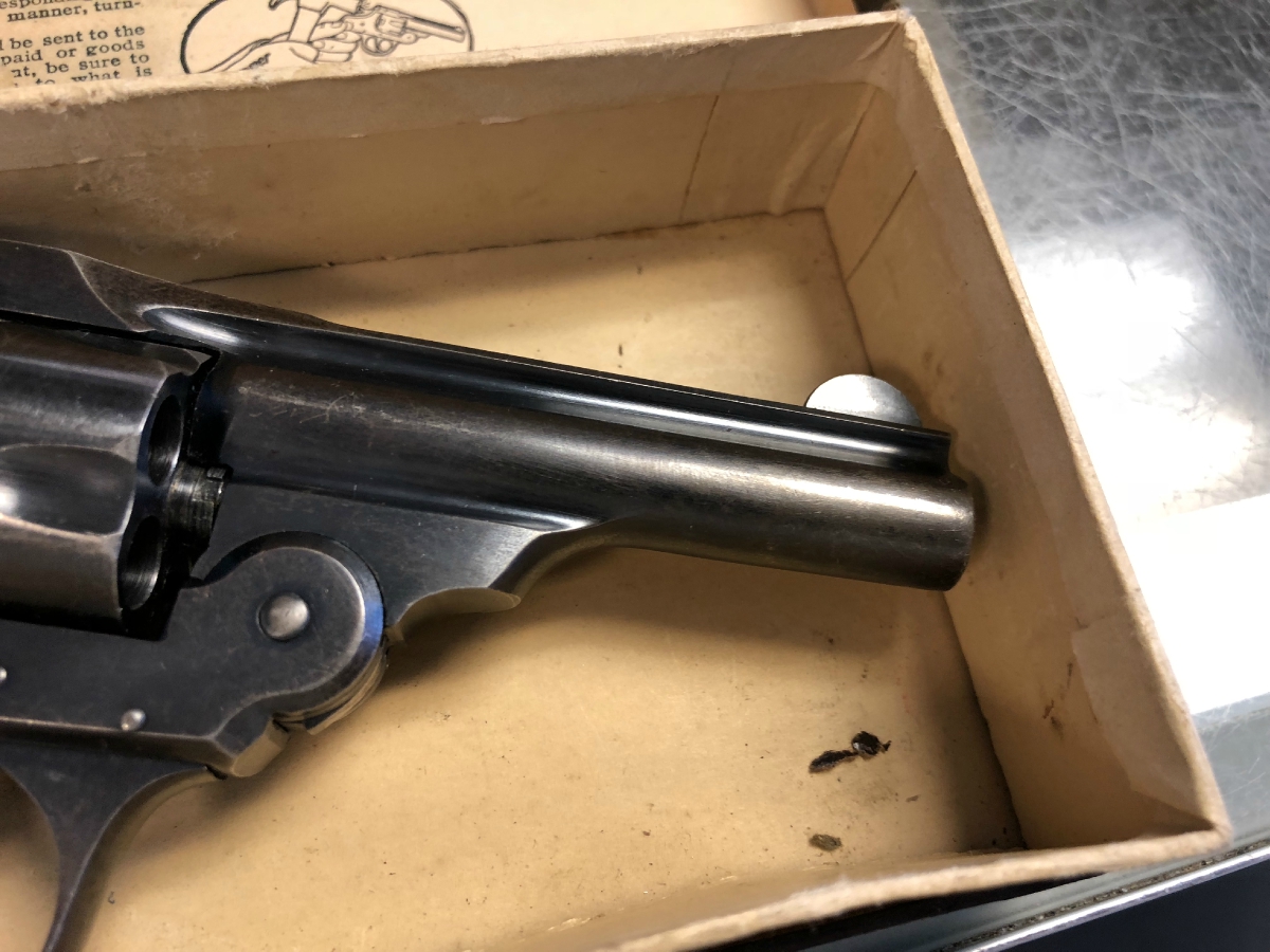 Iver Johnson & Cycle Works Da 32 S&W Revolver Safety Automatic Top Break Double Action 3 Inch C