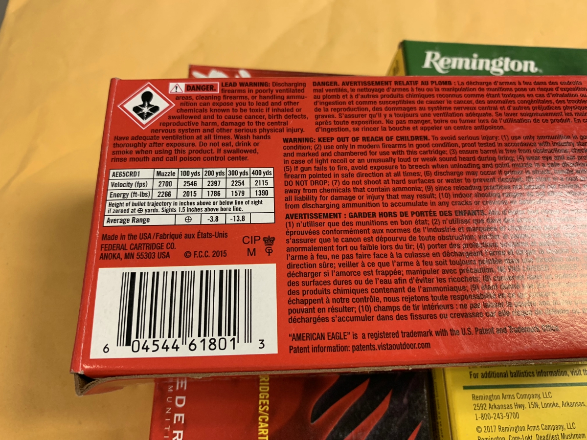 80 rounds assorted 6 5 creedmoor ammunition new in boxes 6 5 creedmoor