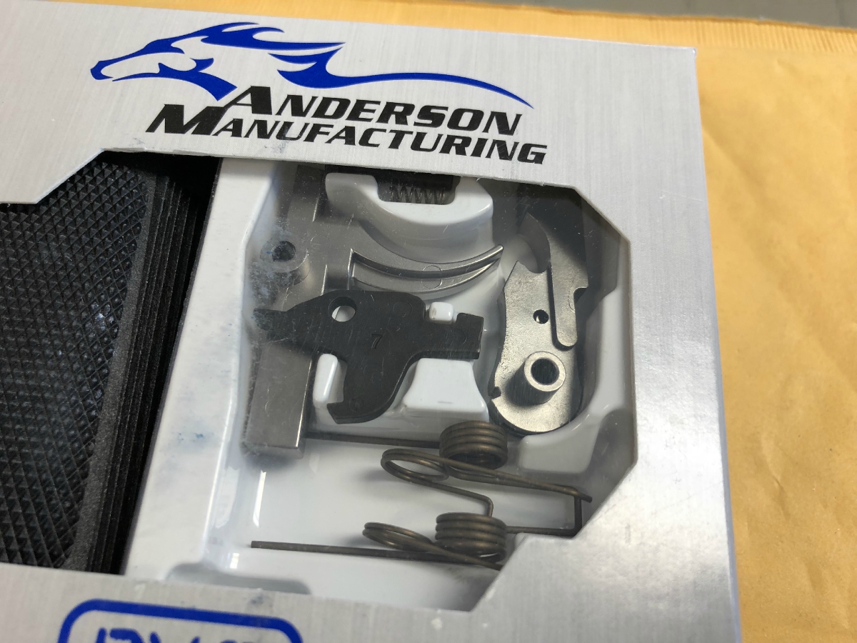 Anderson Am556lwparts Ar-15 Lower Parts Kit 5.56 New 5.56mm Nato For ...