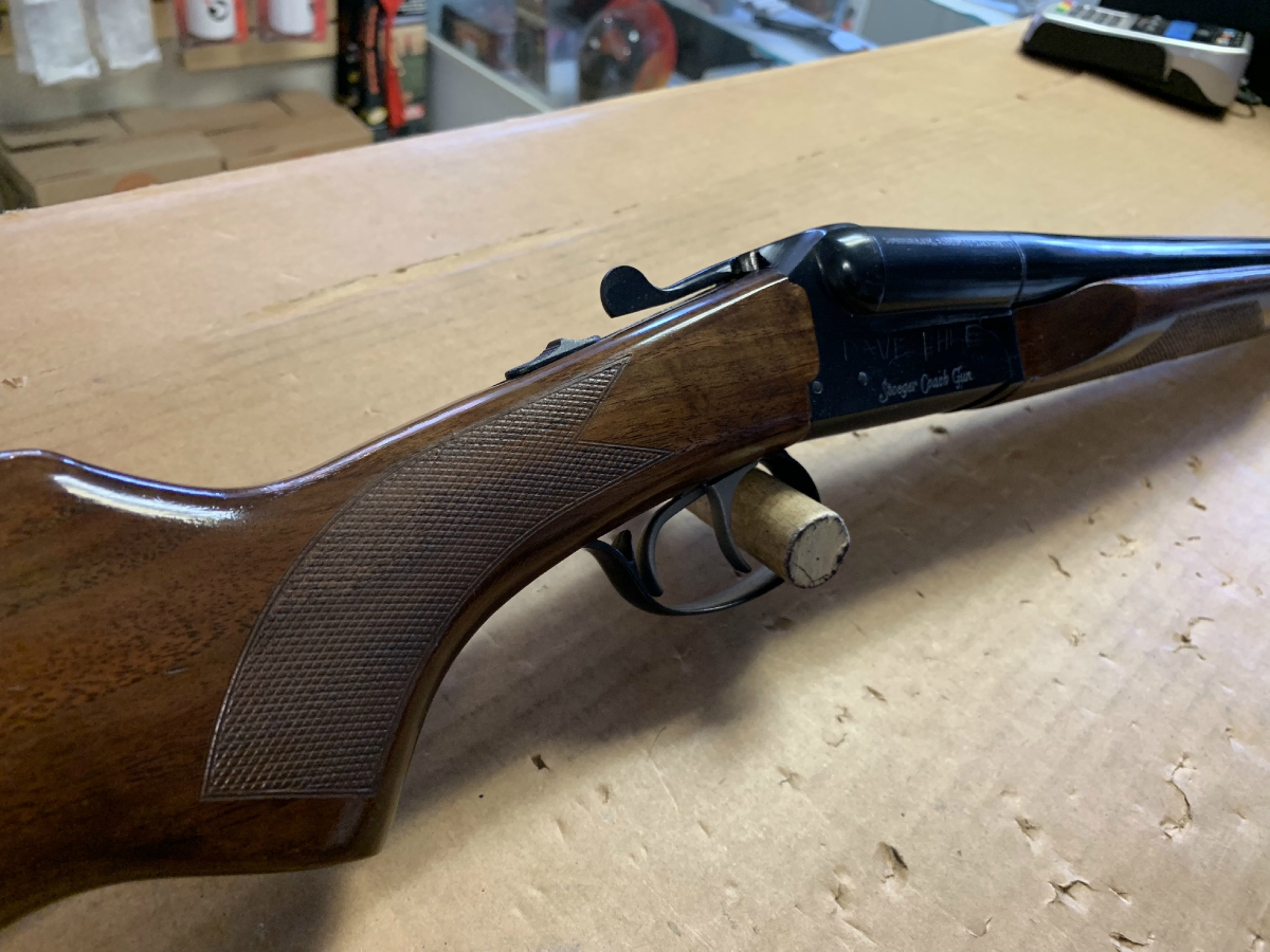 Stoeger Side By Side Coachgun 20 Inch Barrels Wood Stock Nice Carry Bag ...