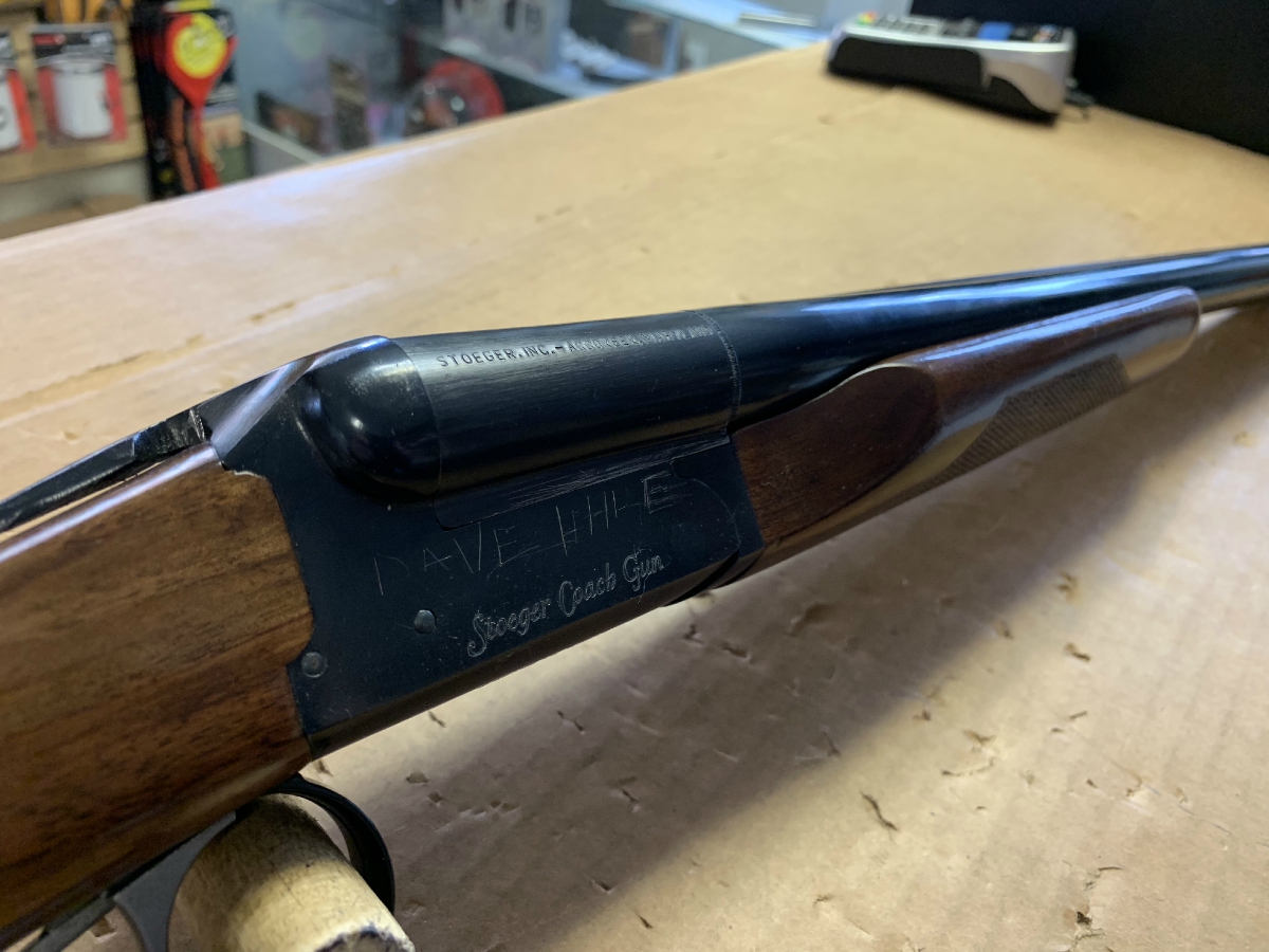 Stoeger Side By Side Coachgun 20 Inch Barrels Wood Stock Nice Carry Bag ...