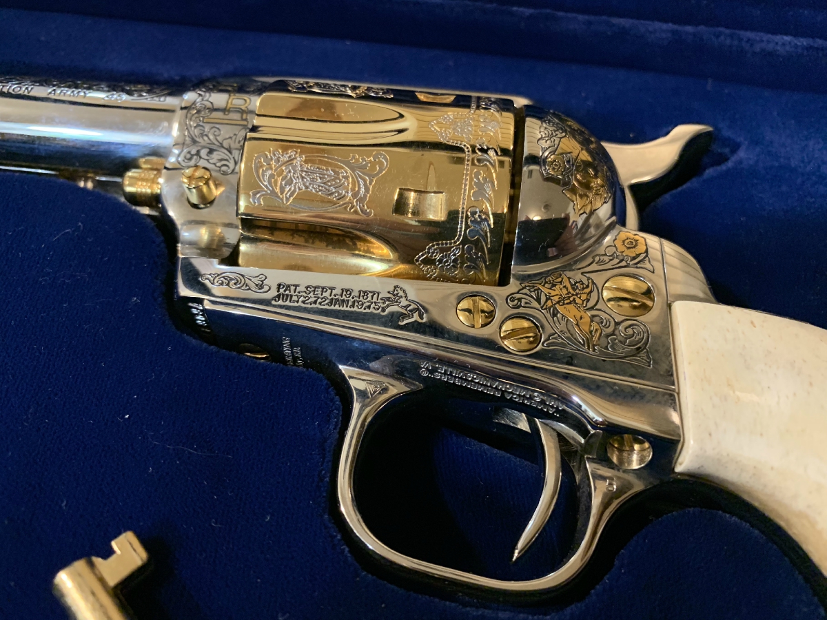 Colt Pt. Fa. Mfg. Co. Roy Rogers Dale Evans Single Action Army ...