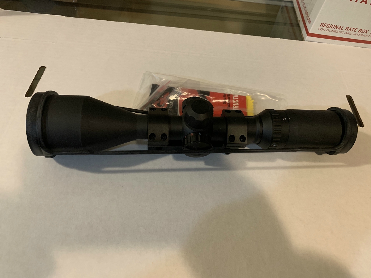 Gamo Bsa 3-9x50 Red Green Blue Rifle Scope New Condition No Box 3/8 ...