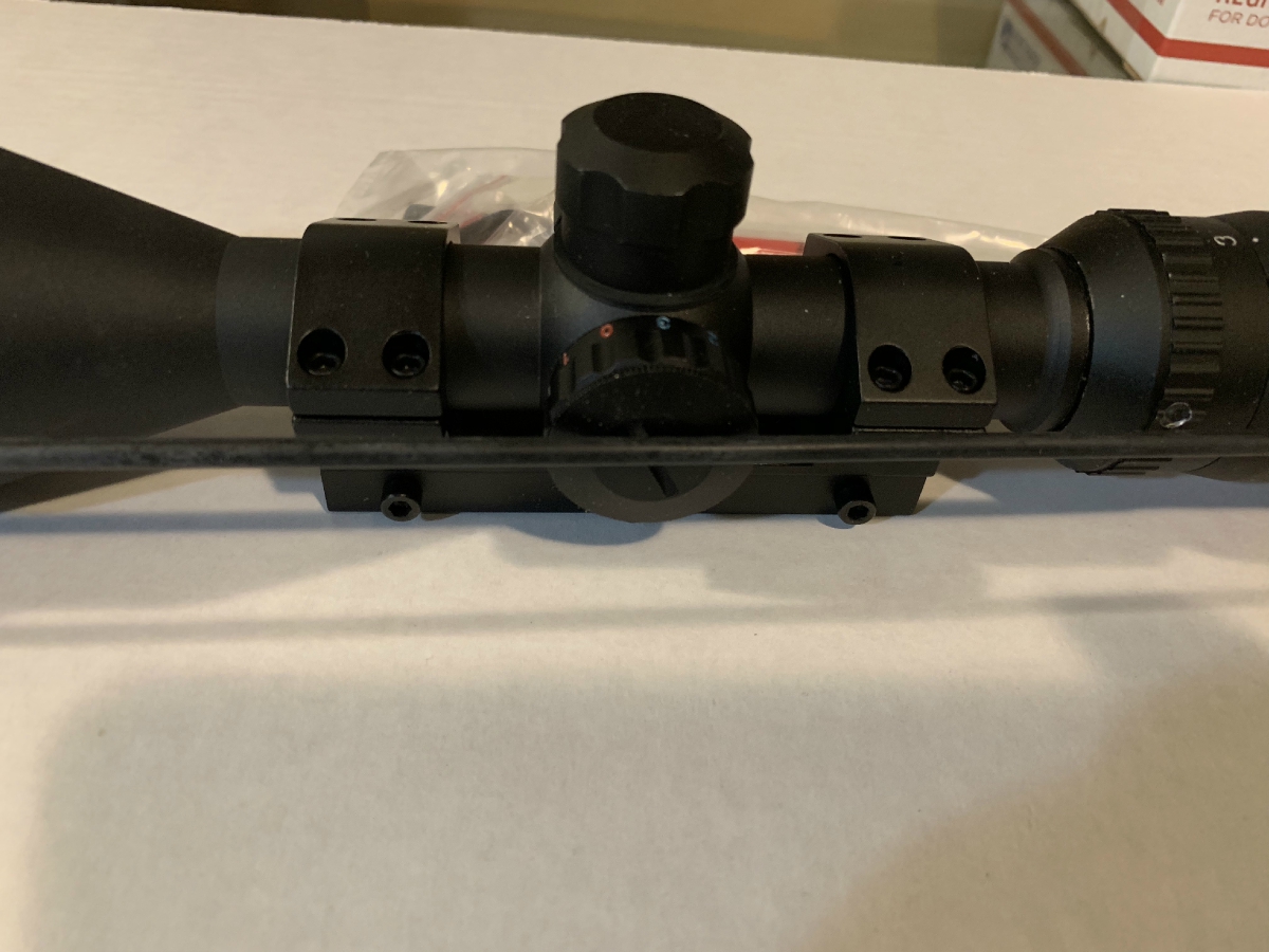 Gamo Bsa 3-9x50 Red Green Blue Rifle Scope New Condition No Box 3/8 ...