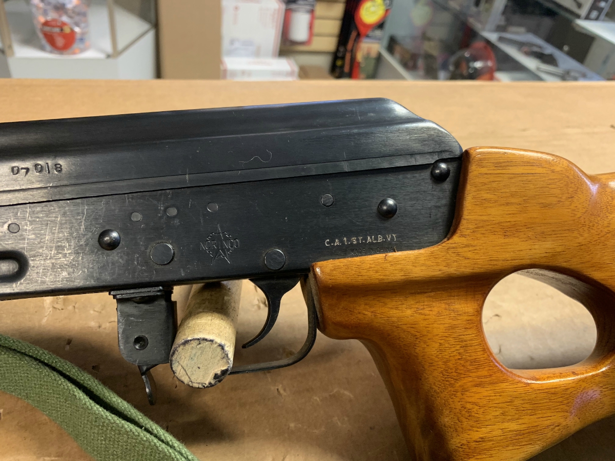 Norinco mak 90 sporter semi auto rifle military style sling 30 round