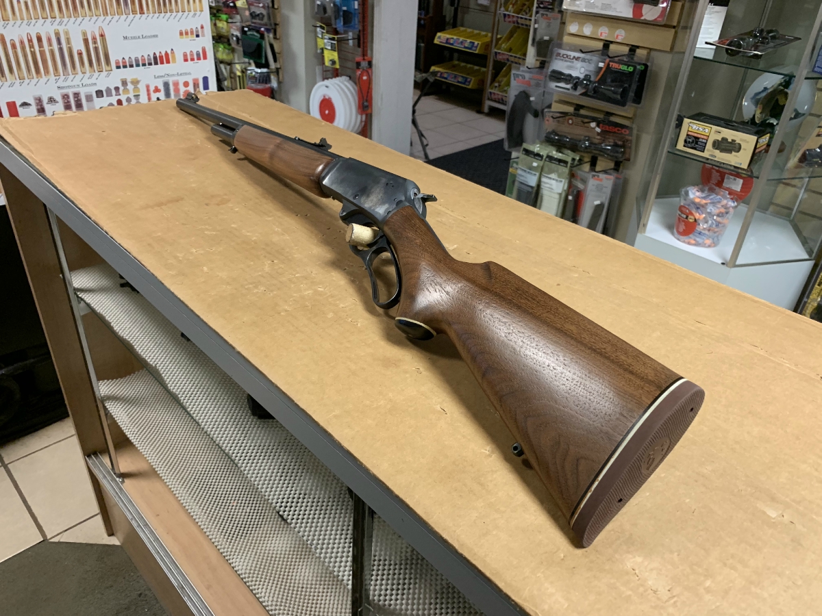 Marlin Firearms - JM MODEL 1895 SS LEVER ACTION RIFLE 22 INCH BARREL AN ORIGINAL JM MARLIN EXCELLENT!!! - Picture 1 Marlin Firearms - JM MODEL 1895 SS LEVER ACTION RIFLE 22 INCH BARREL AN ORIGINAL JM MARLIN EXCELLENT!!! - Picture 1