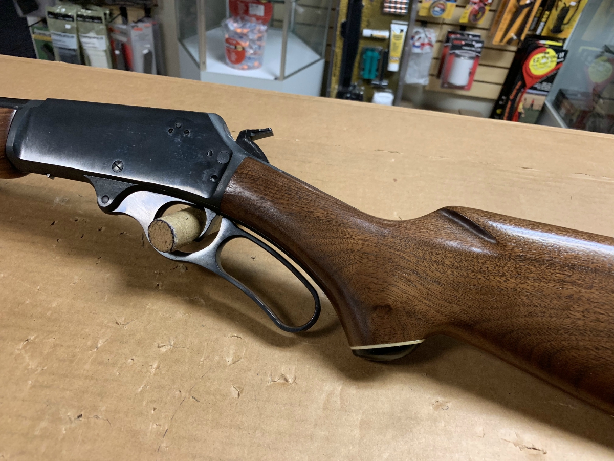 Marlin Firearms - JM MODEL 1895 SS LEVER ACTION RIFLE 22 INCH BARREL AN ORIGINAL JM MARLIN EXCELLENT!!! - Picture 4 Marlin Firearms - JM MODEL 1895 SS LEVER ACTION RIFLE 22 INCH BARREL AN ORIGINAL JM MARLIN EXCELLENT!!! - Picture 4