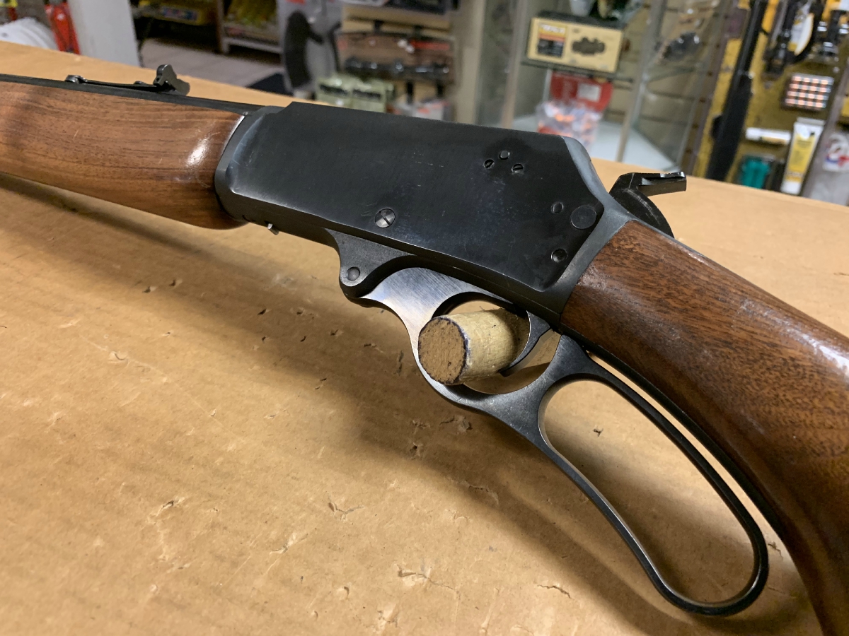 Marlin Firearms - JM MODEL 1895 SS LEVER ACTION RIFLE 22 INCH BARREL AN ORIGINAL JM MARLIN EXCELLENT!!! - Picture 5 Marlin Firearms - JM MODEL 1895 SS LEVER ACTION RIFLE 22 INCH BARREL AN ORIGINAL JM MARLIN EXCELLENT!!! - Picture 5