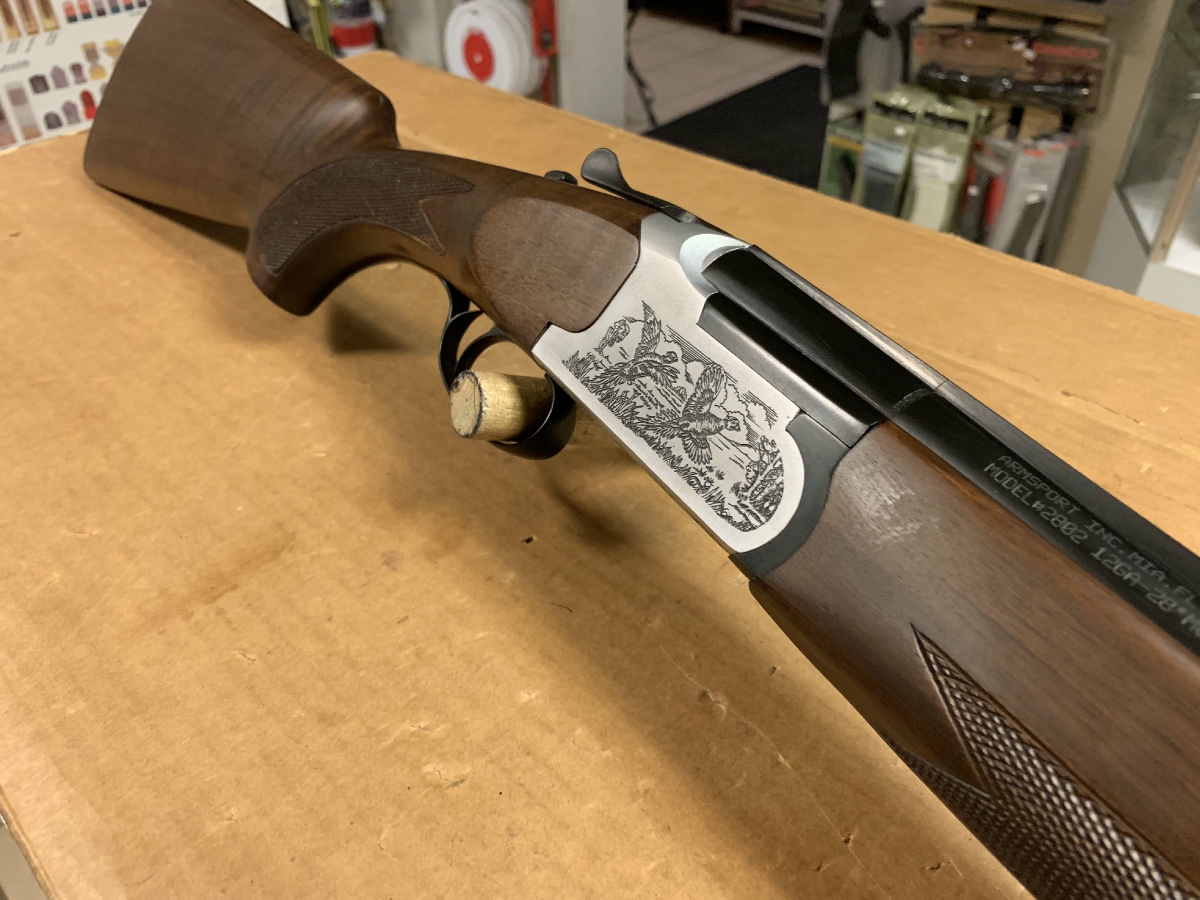 Armsport Model 2802 Over Under Shotgun 28 Inch Barrels Nice Wood Stock ...