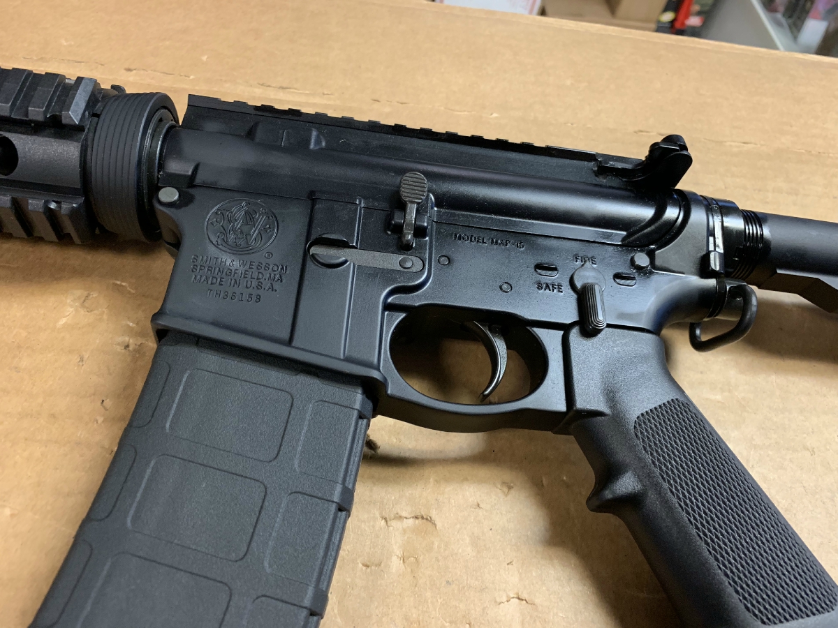 Smith & Wesson Model M&P Ar15 Semi-Auto Rifle 30 Round Mag Poly Quad ...