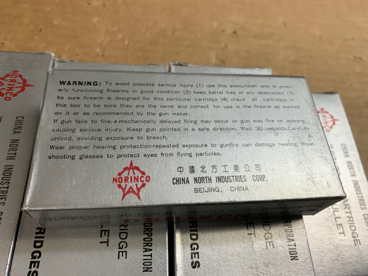 200 rounds chinese norinco surplus 7 62x39 ammunition new 7 62x39 for