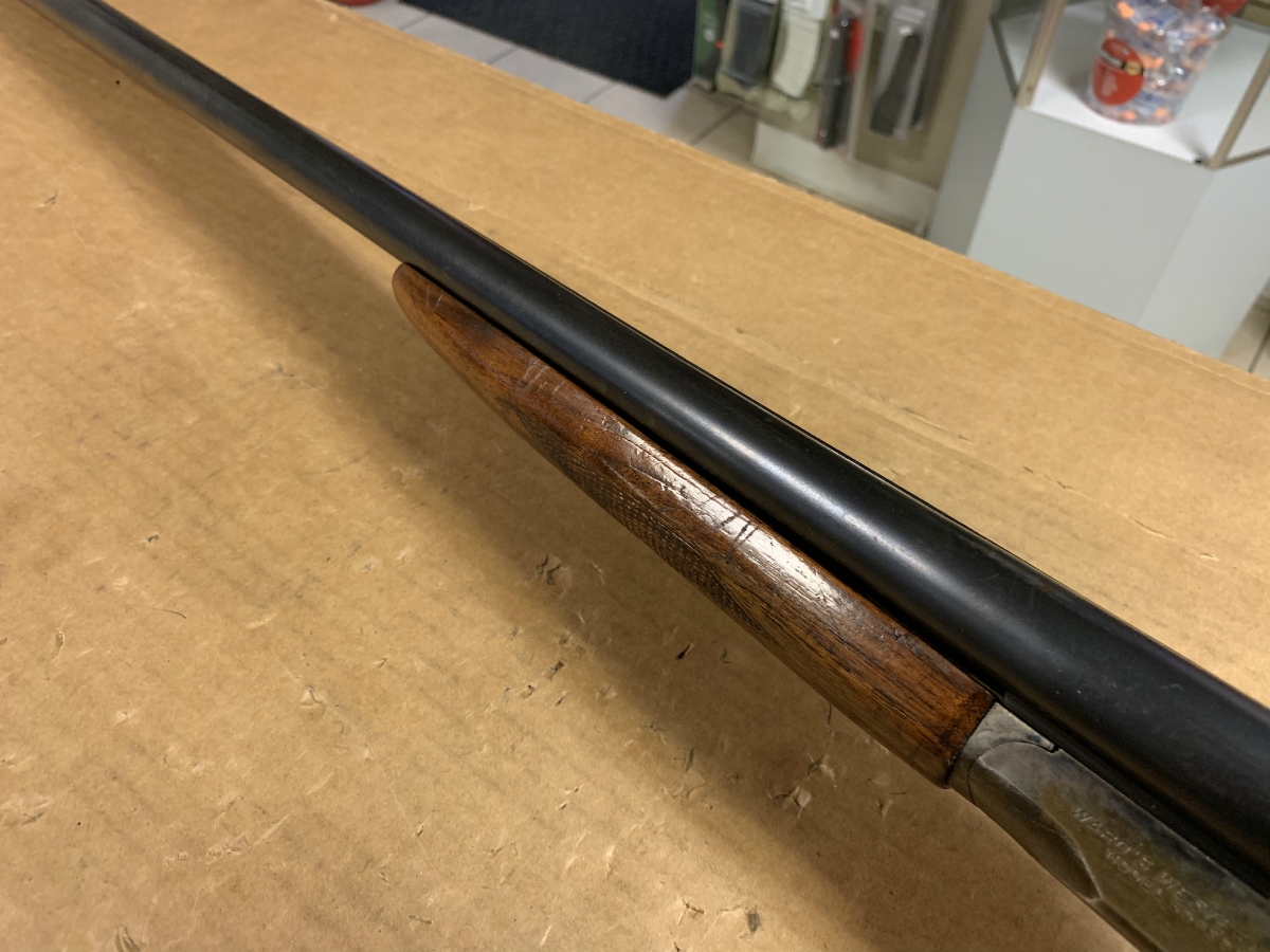 Western Field - WARDS MODEL 50 SIDE BY SIDE DOUBLE BARREL SHOTGUN 30 INCH BARRELS - Picture 7