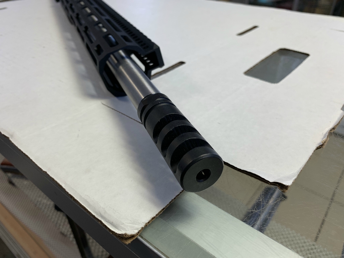 Sanders Armory Complete Upper 22 Nosler 18 In Stainless Barrel 15 In M