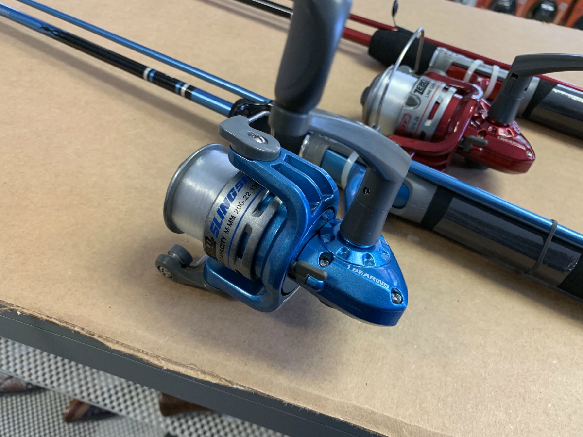zebco slingshot blue