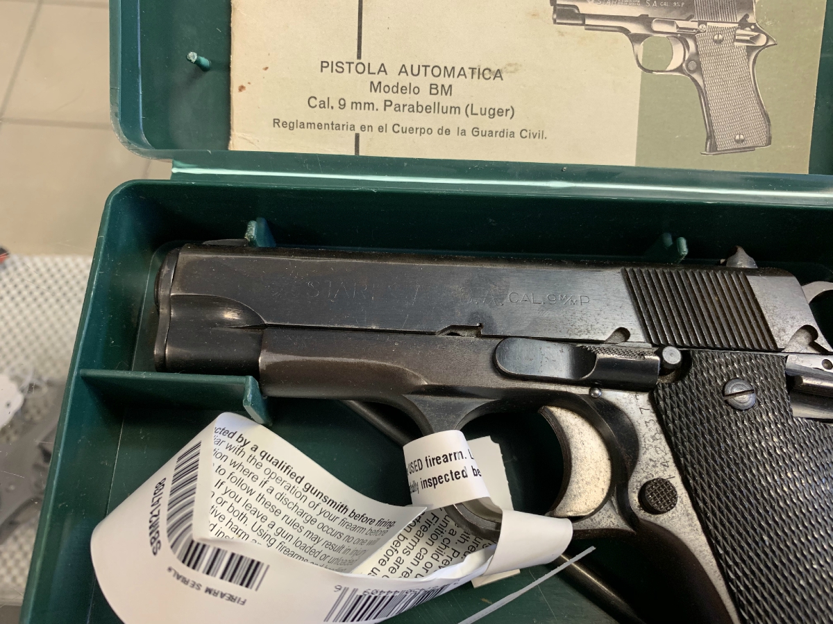 Century Arms Star Star Model Bm 9mm Luger Semi Auto Pistol 8 Rounds 3. ...