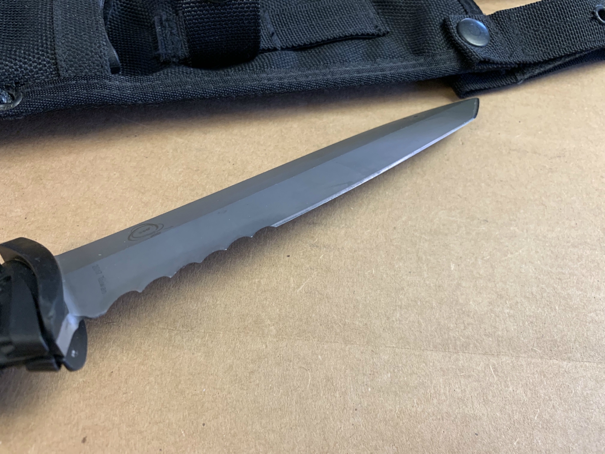 Crkt Ultima Fixed Blade Knife With Sheath Tactical Outdoor Knife