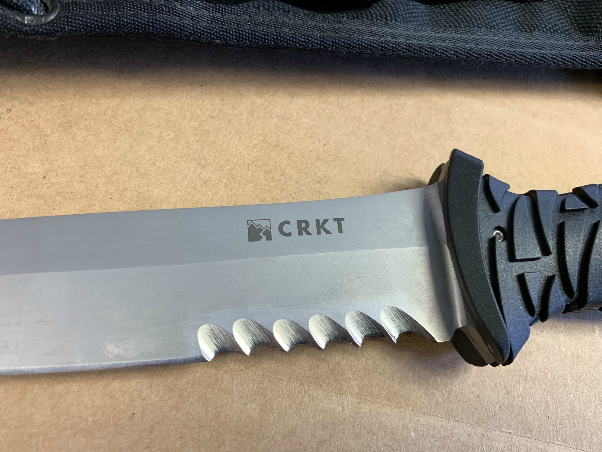 Crkt Ultima Fixed Blade Knife With Sheath Tactical Outdoor Knife