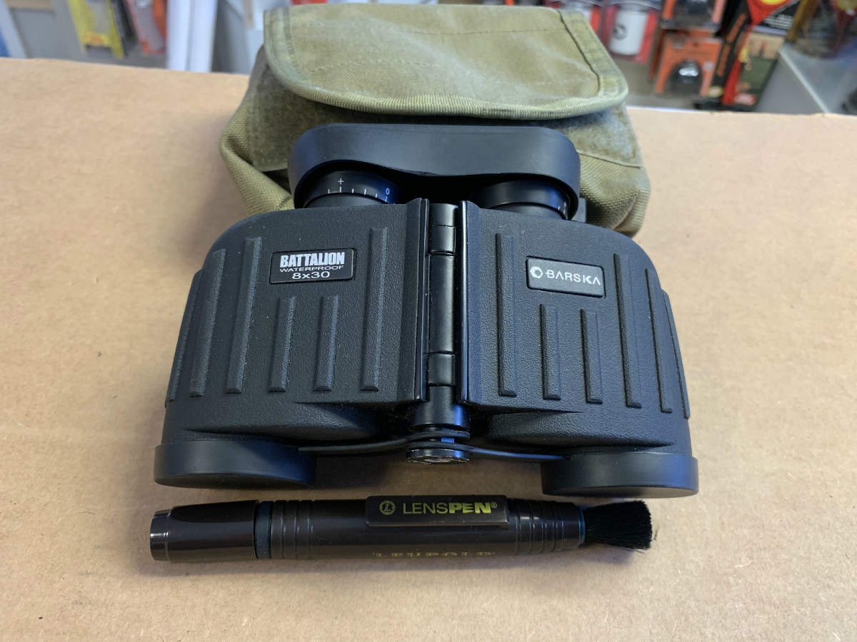 Barska Battalion Waterproof 8x30 Binoculars With Carry Pouch Leupold
