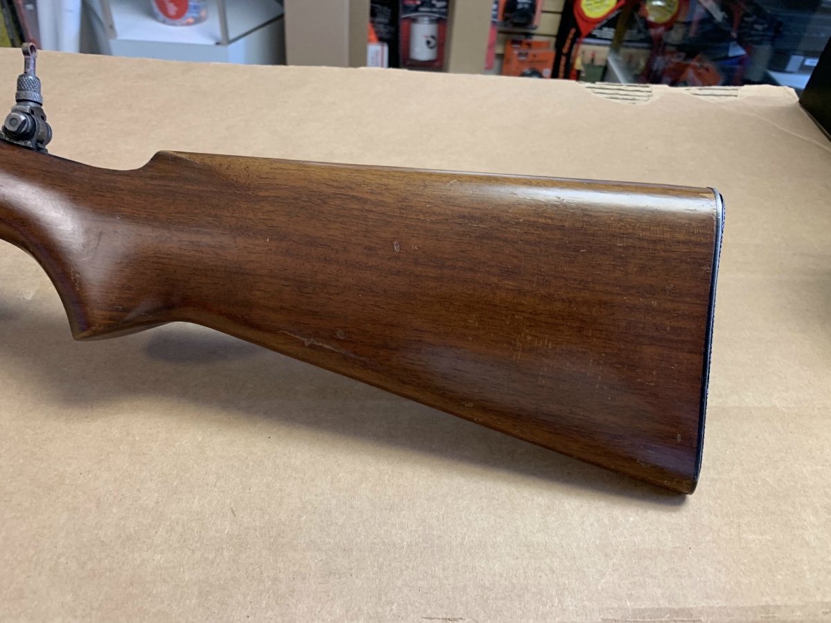 Remington Model 81 Woodsmaster Semi-Auto Rifle Built In 1948 Peep Sight ...